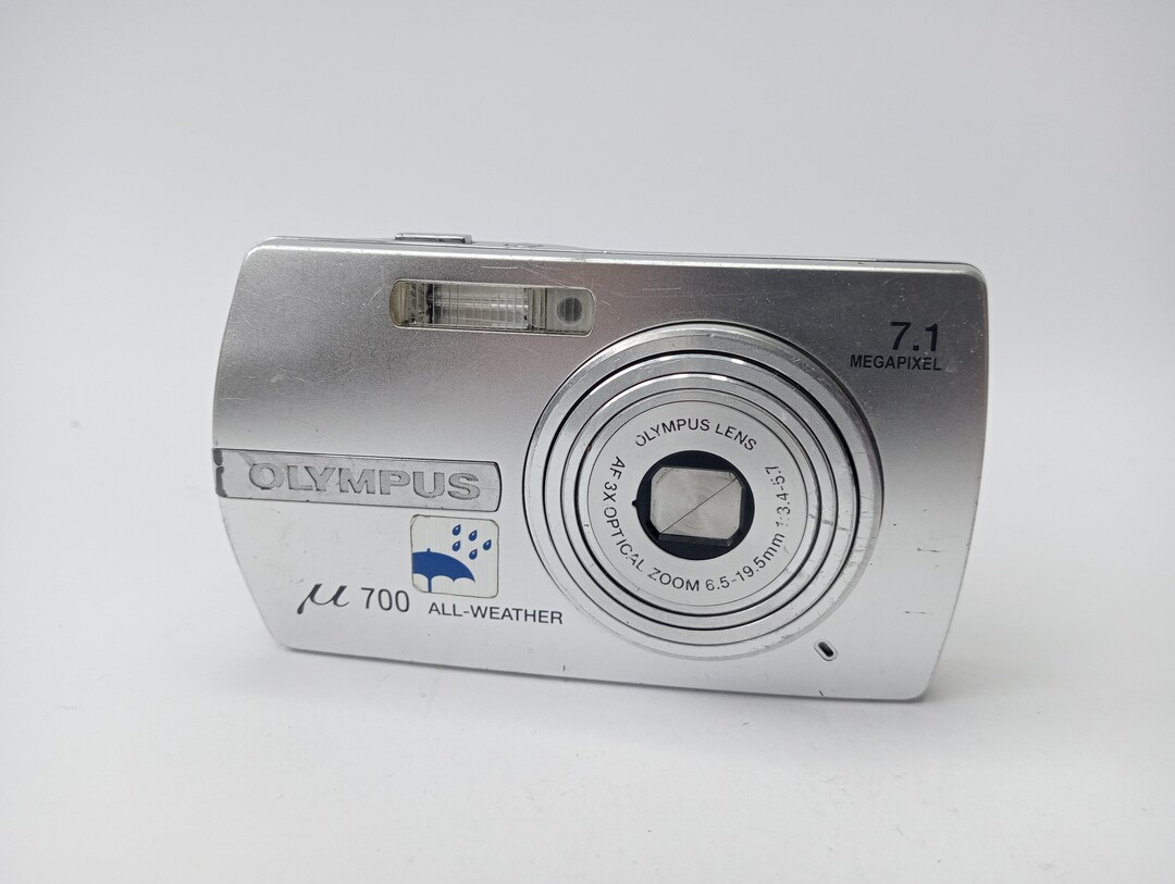 Olympus U700 All Weather Digital Camera Silver 7.1 Megapixel