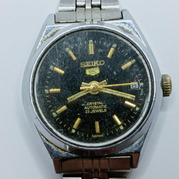 Armbanduhr Seiko 5 3e28-2803 Automatik 23 Juwelen Made in Japan Vintage Uhr