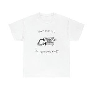 Morrissey &#39;Sure Enough, the Telephone Rings&#39; shirt