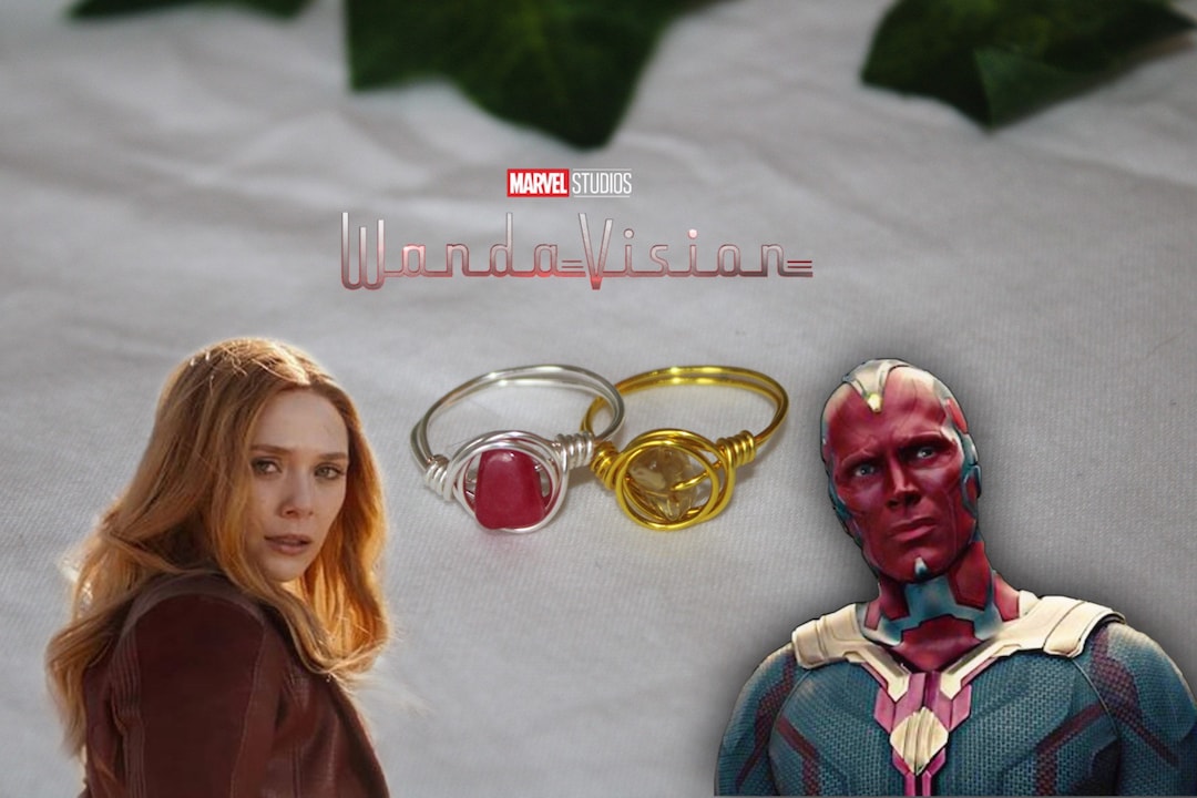 Wandavision Inspired Rings | Marvel Jewelry | Wire Ring | Gifts for Her ...