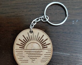 Sun Rise 3 Keyring