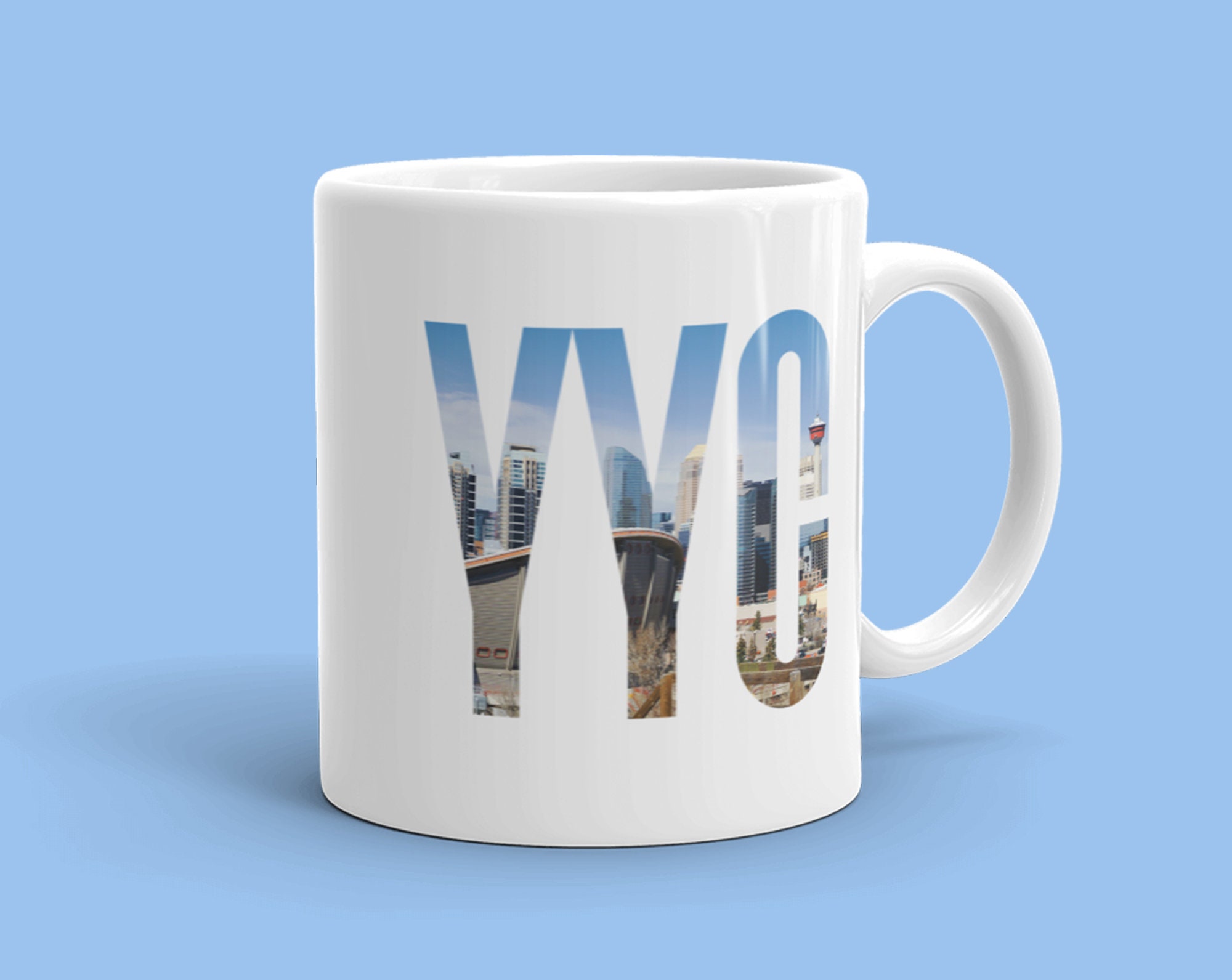 Calgary Mug YYC Mugs, Calgary Gifts Etsy UK