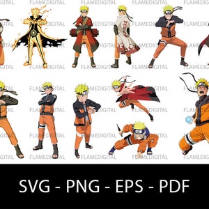 Naruto Svg Etsy