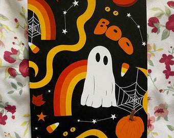 Boo! Ghost Print