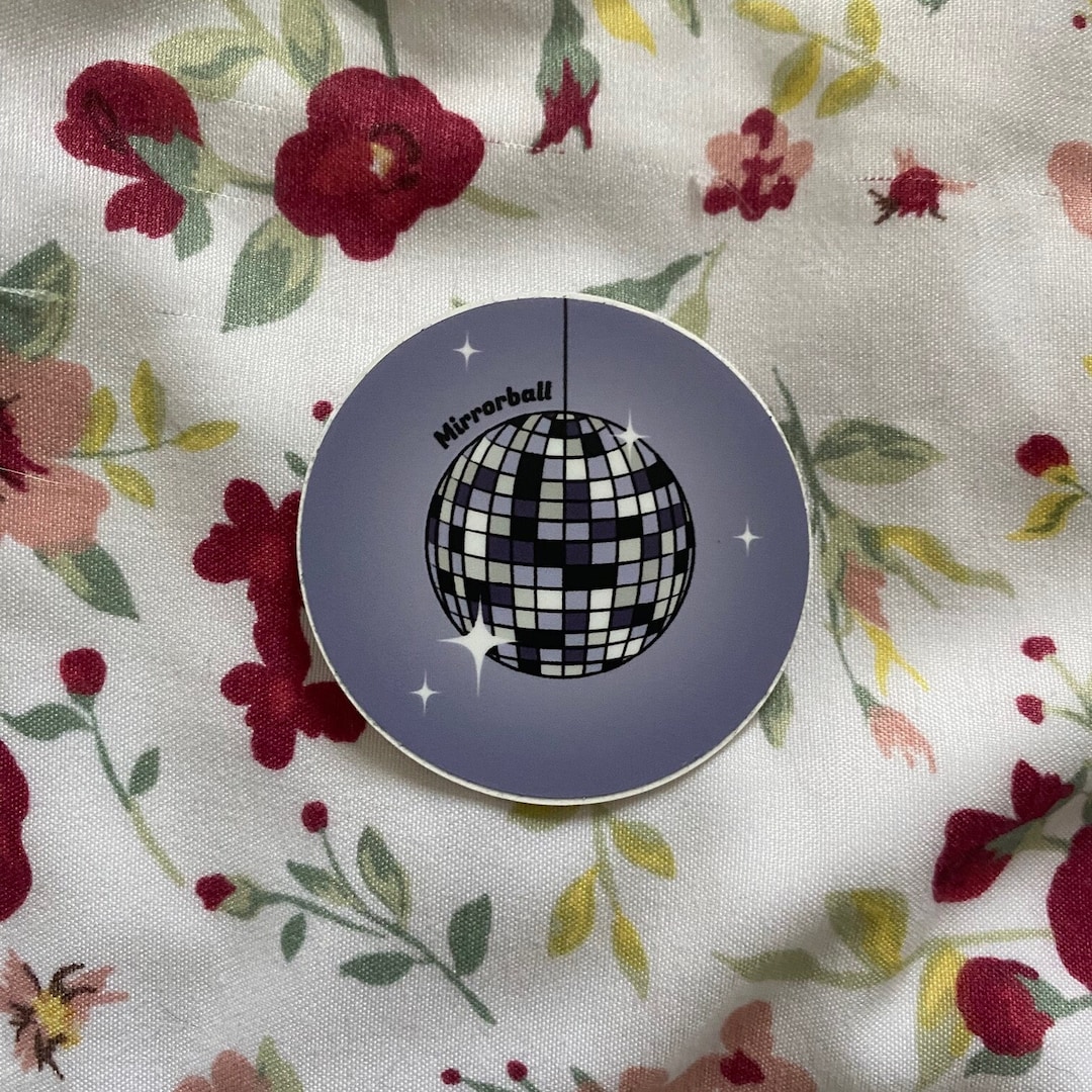 Taylor Swift Mirrorball Sticker Etsy