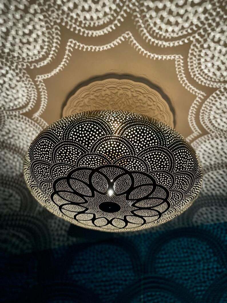 Moroccan Lamp Shade Moroccan Light Fixture Moroccan Pendant Etsy