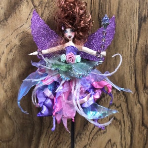 Handmade Fairy doll ornament personalized