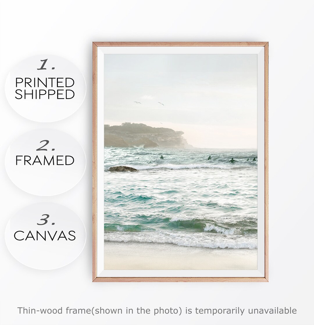 Print A4 Cliff Ocean Sounds - La Source main image 1
