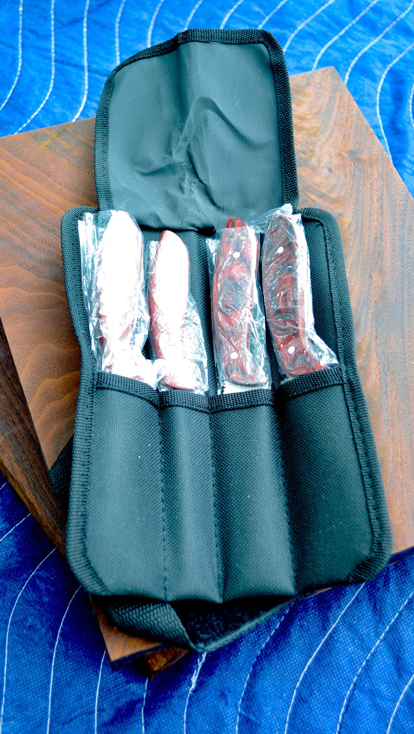 Browning Field Hunting Knife Set / RMEF Fixed Blade Knives 5Piece