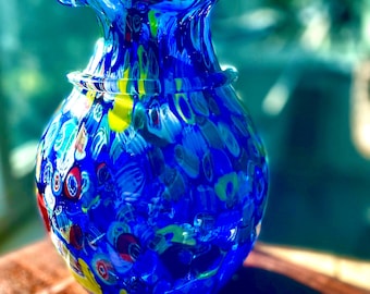 Lalique Crystal Bagatelle Vase • Birds Fauna Floral Sparrow