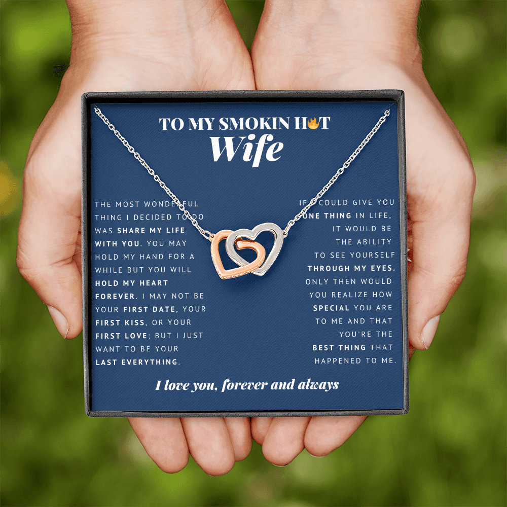 Interlocking Heart Necklace to My