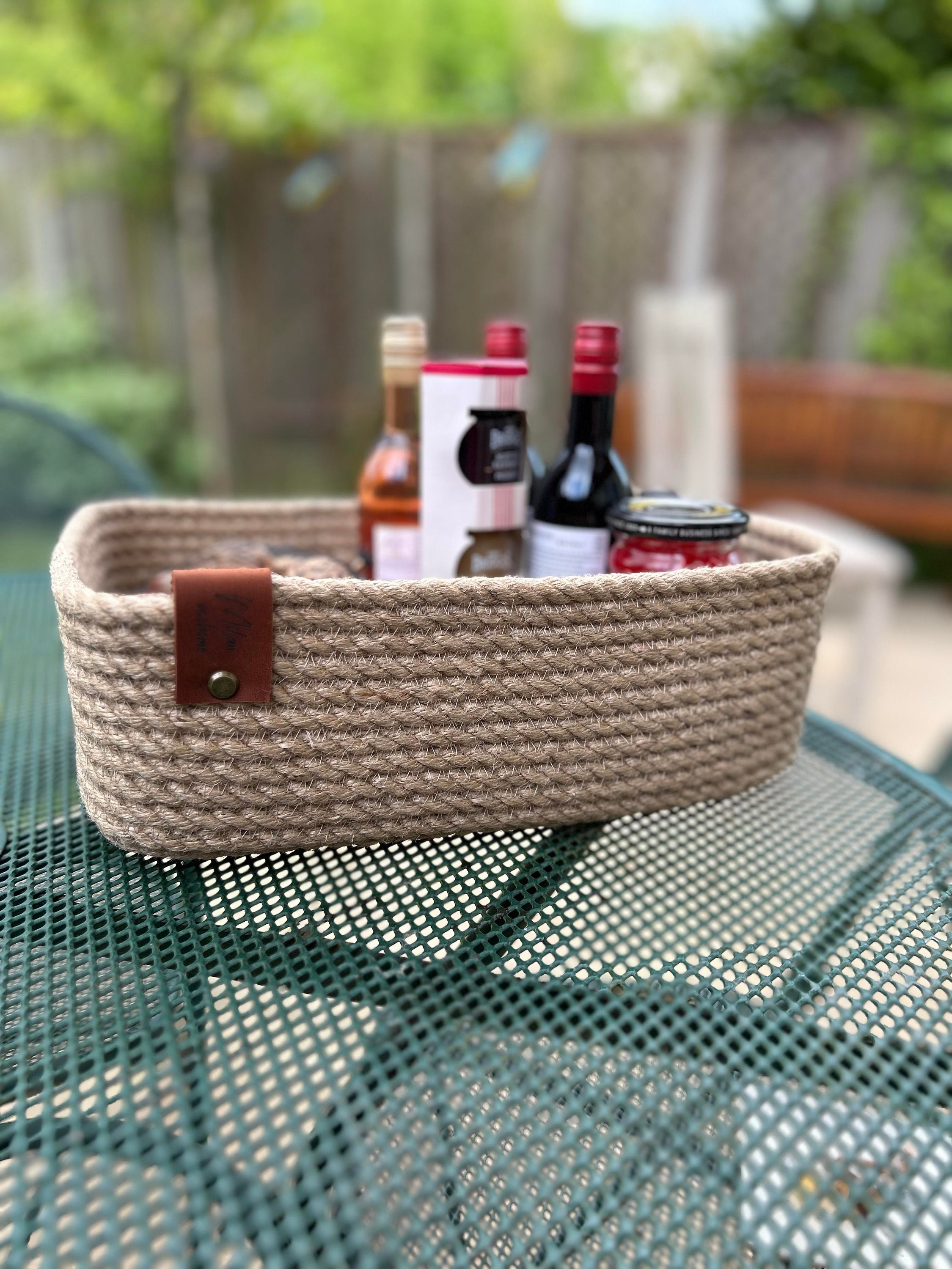 Wicker Spice Rack Etsy