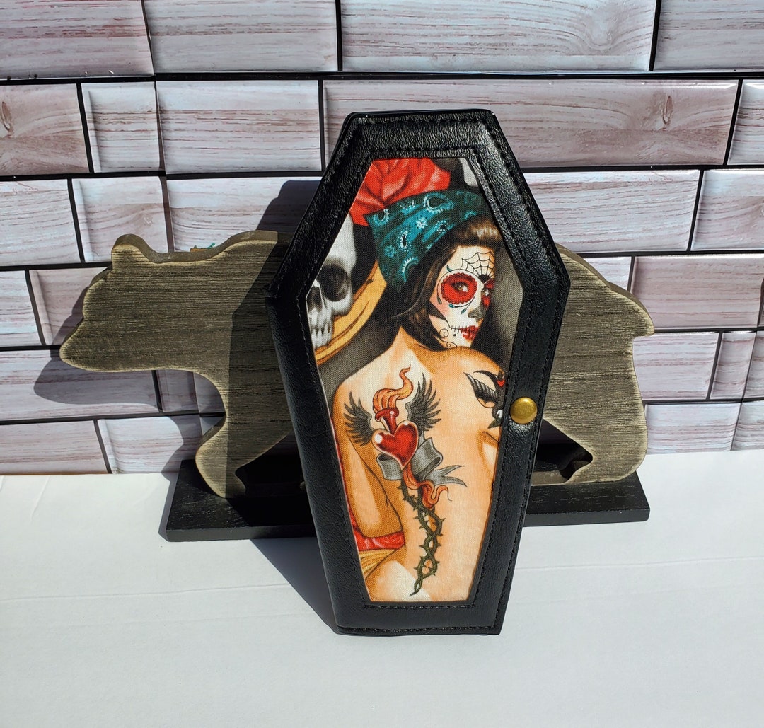 Dia De Muertos Black Wallet main image 1