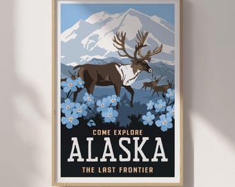 Alaska Travel Poster