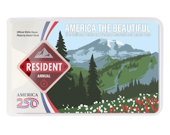 America the Beautiful National Parks Pass Sleeve