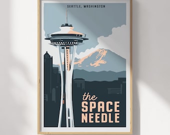 De ruimtenaald-reisposter