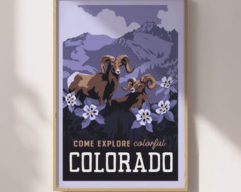 Colorado Travel Poster
