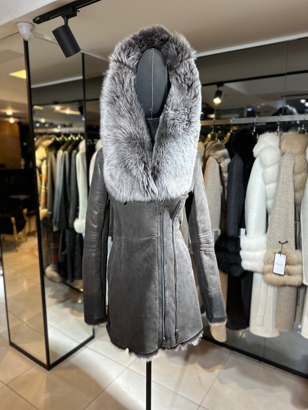 Anna | Winter Coat with Fur Lining