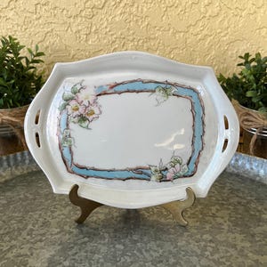 Vintage Hand-Painted Porcelain Dish by CT Alywasser|Unique Decorative Art