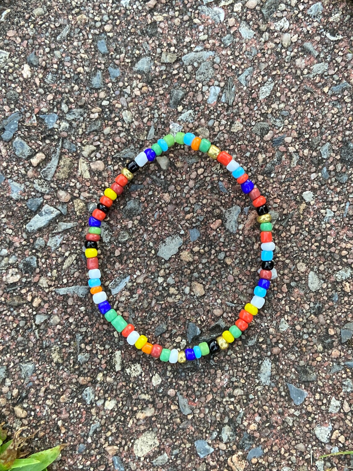 Kidcore multicolored beaded bracelet Etsy