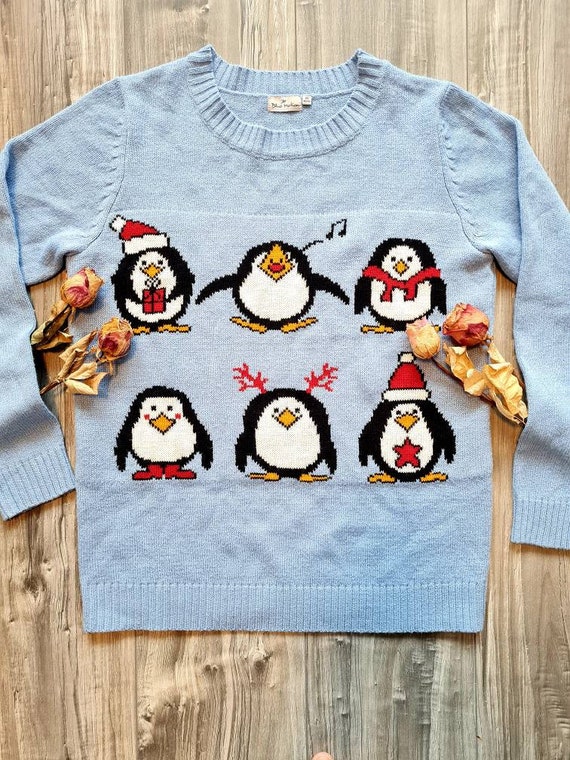 vintage penguin sweater