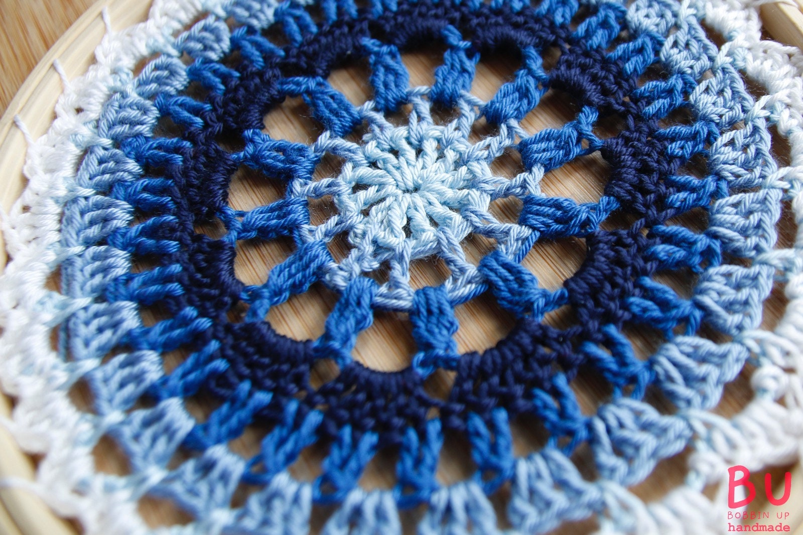Crochet Mandala PDF PATTERN English and Spanish Handmade - Etsy