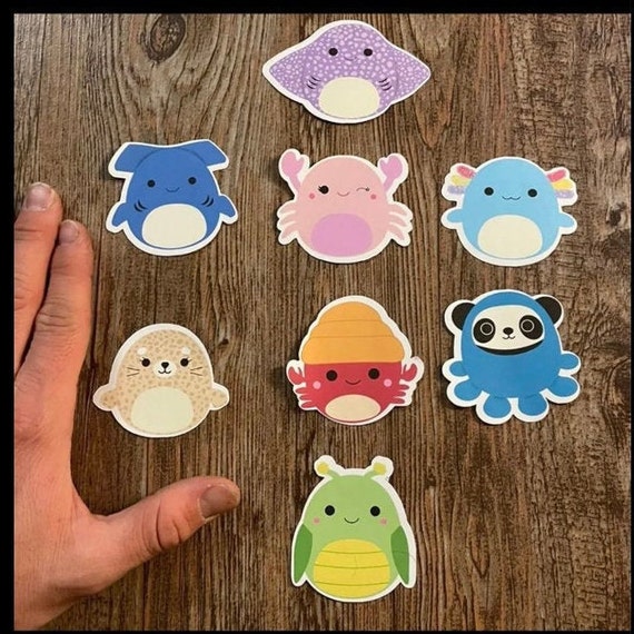 Squad Squishmallow Stickers - Etsy 