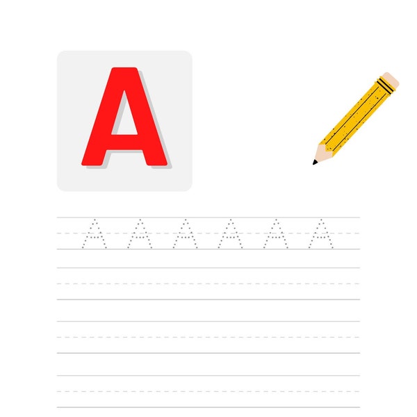 ABC's Handwriting Practice Book