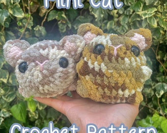 Modèle de mini chat Amigurumi | Patron au crochet PDF SEULEMENT