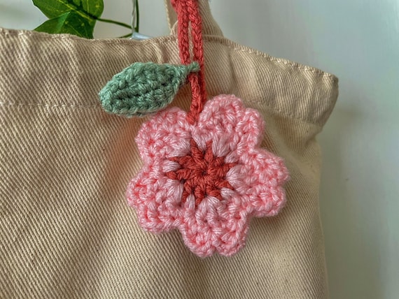 Sakura ovale bag Crochet pattern