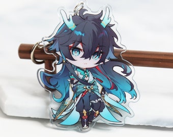 Imbibitor Lunae Dan Heng Keychain - Honkai Star Rail Acrylic Charm