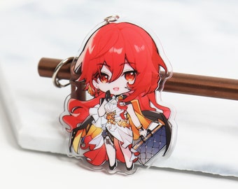 Llavero Himeko - Encanto acrílico Honkai Star Rail