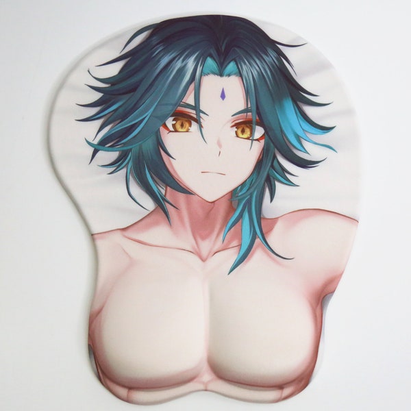 Xiao 3D Oppai Mousepad Genshin Impact