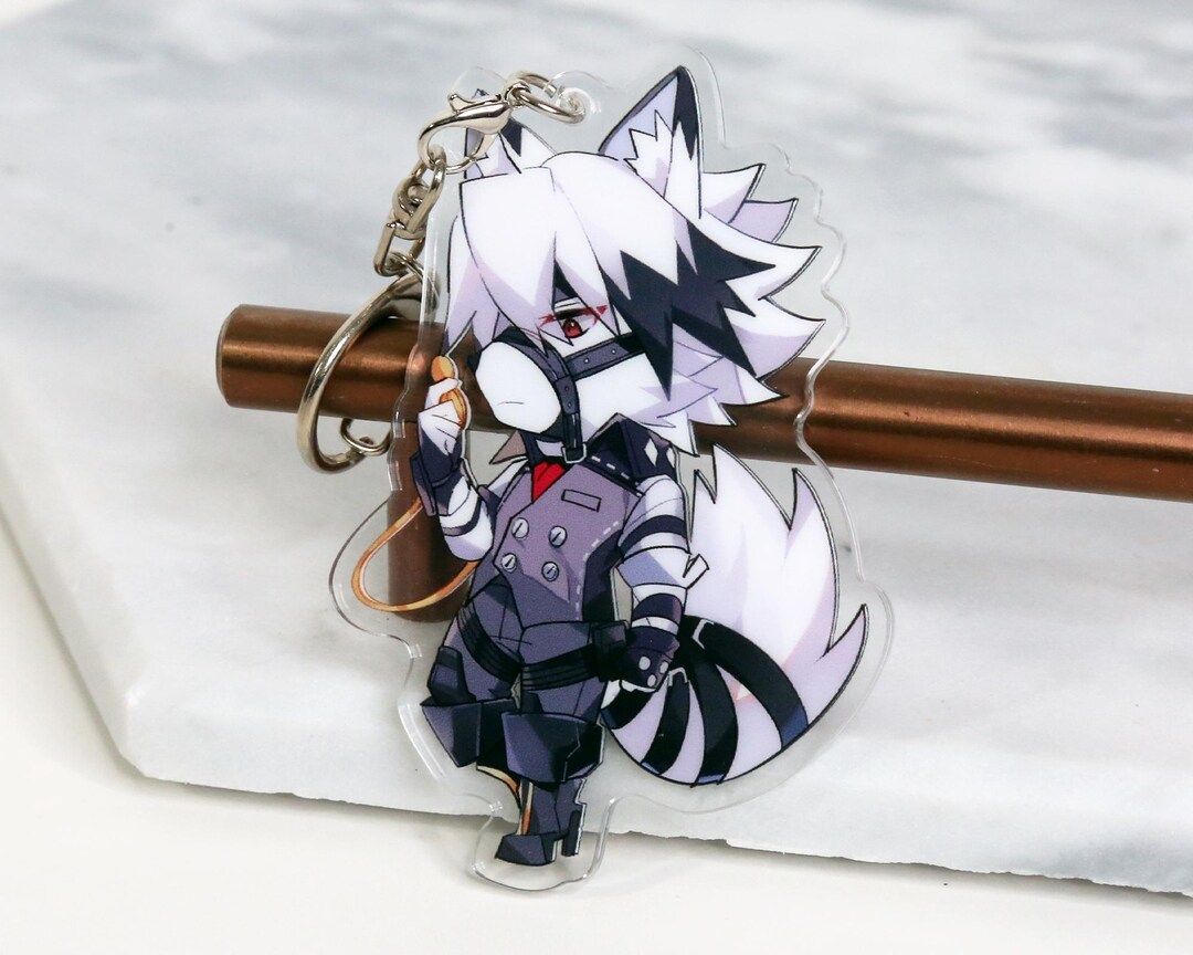 Von Lycaon Keychain - Zenless Zone Zero Acrylic Charm - Etsy