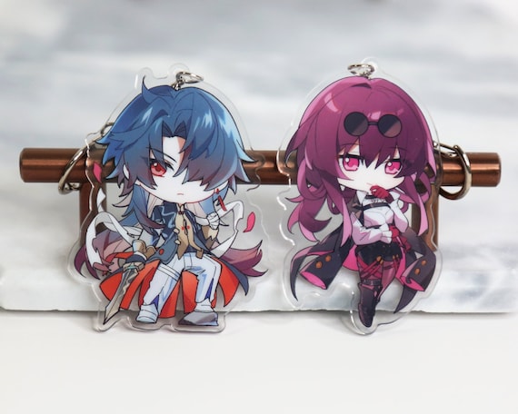送料無料 通販 Kafka Etsy - Charm Acrylic Rail Star Honkai - Keychain Blade and Bags&Wallets