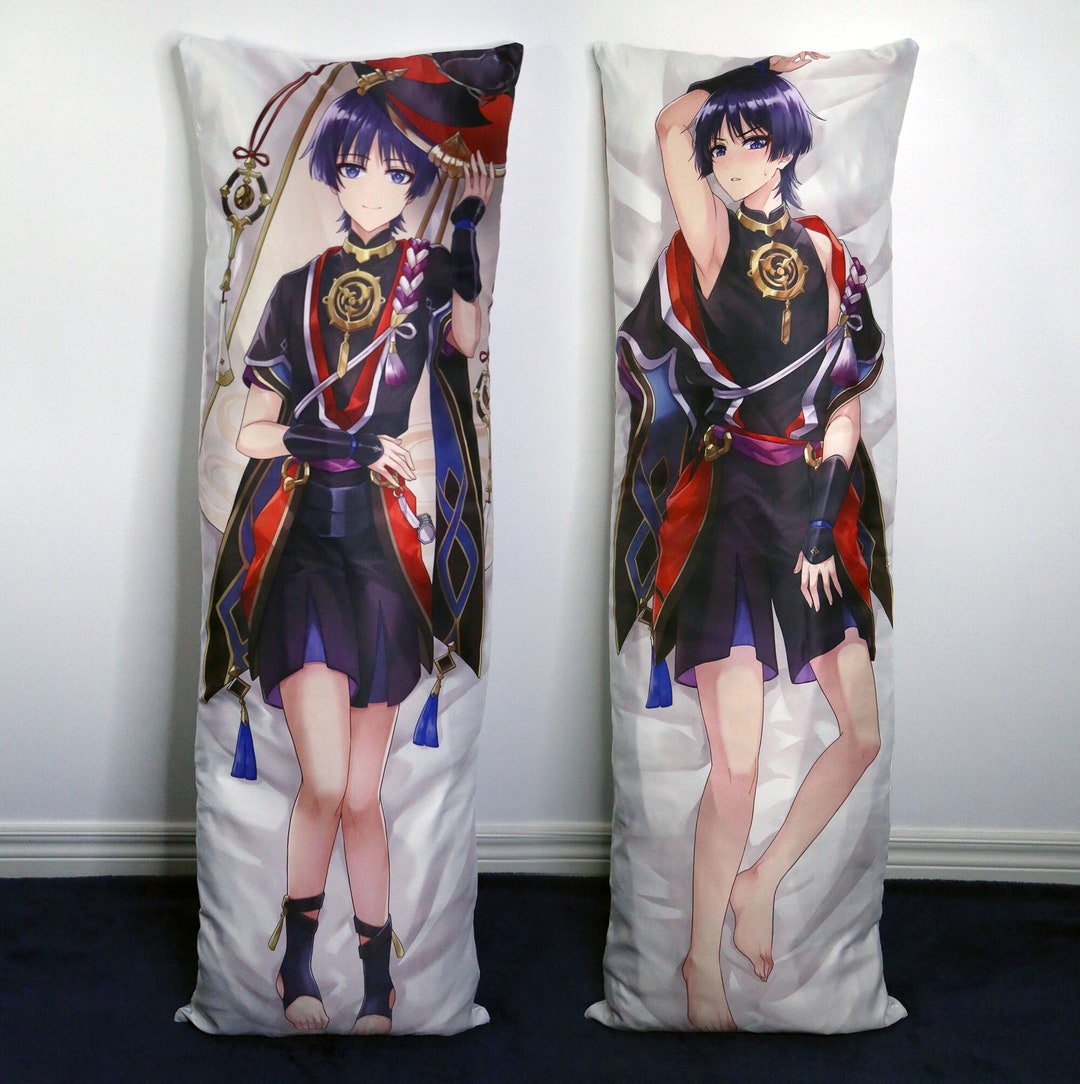 Scaramouche Body Pillow Genshin Impact Dakimakura - Etsy UK