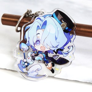 Mika Keychain - Honkai Star Rail Acrylic Charm