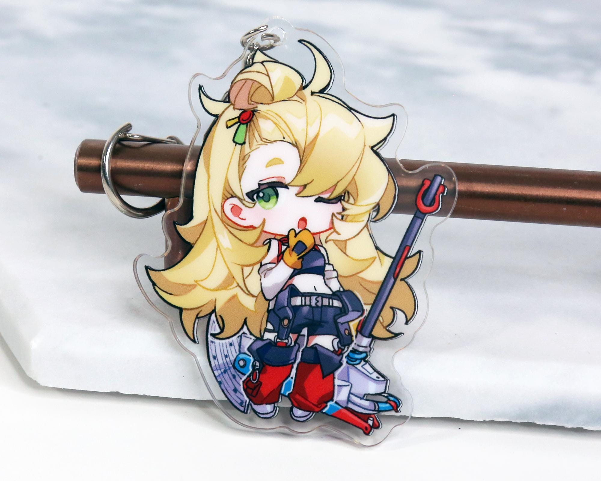 キーホルダー・アクリルキーホルダー Why so Serious Crimson Dancer