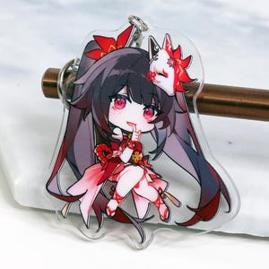 Sparkle Keychain - Honkai Star Rail Acrylic Charm