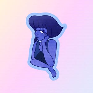 Lapis Lazuli Sticker Steven Universe Sticker Holographic Sticker Vinyl Sticker