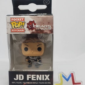 Funko Pop! Games Gears Of War JD Fenix Keychain Vinyl Figure
