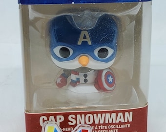 Funko Pocket Pop Keychain Cap Snowman Vinyl Figure