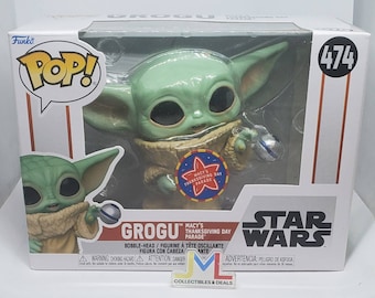 Funko Pop! Star Wars #474 Grogu Macy&#39;s Thanksgiving Day Parade Exclusive