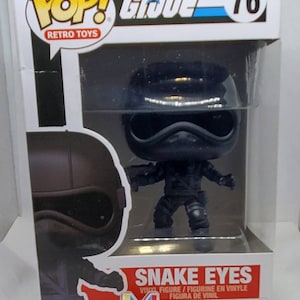 Funko Pop! Retro Toys Gi Joe Snake Eyes Leicht Beschädigte Box
