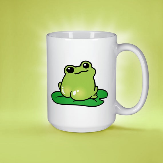 Into Butt Stuff Frog Coffee Mug - 20 oz. - Spencer's