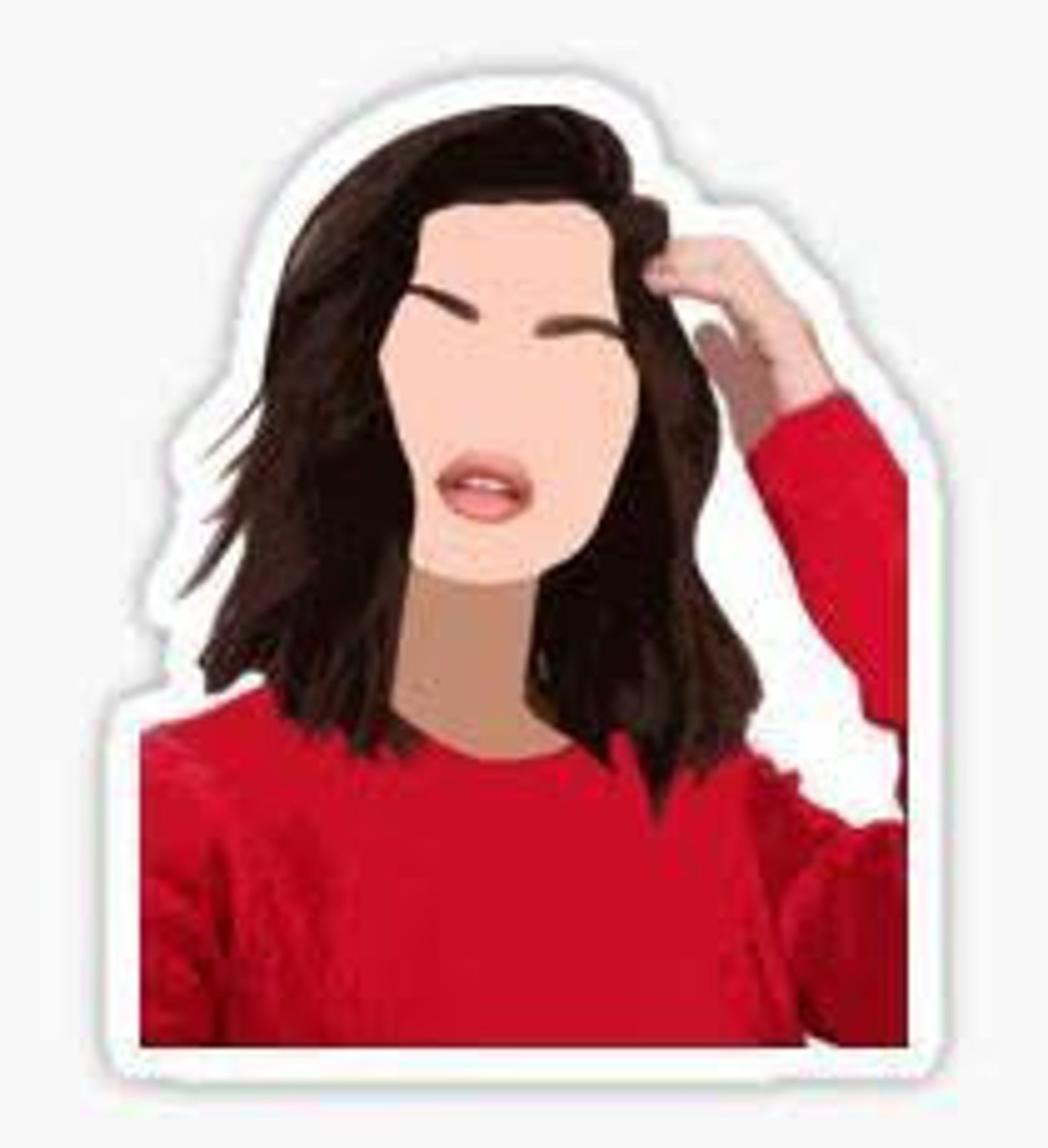 6 selena Gomez stickers for 5.00 | Etsy