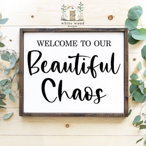 Bellissimo caos SVG / Decorazione murale