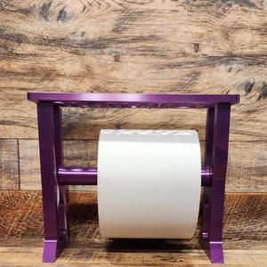 Purple Thermal Label Printer Stand For Rollo