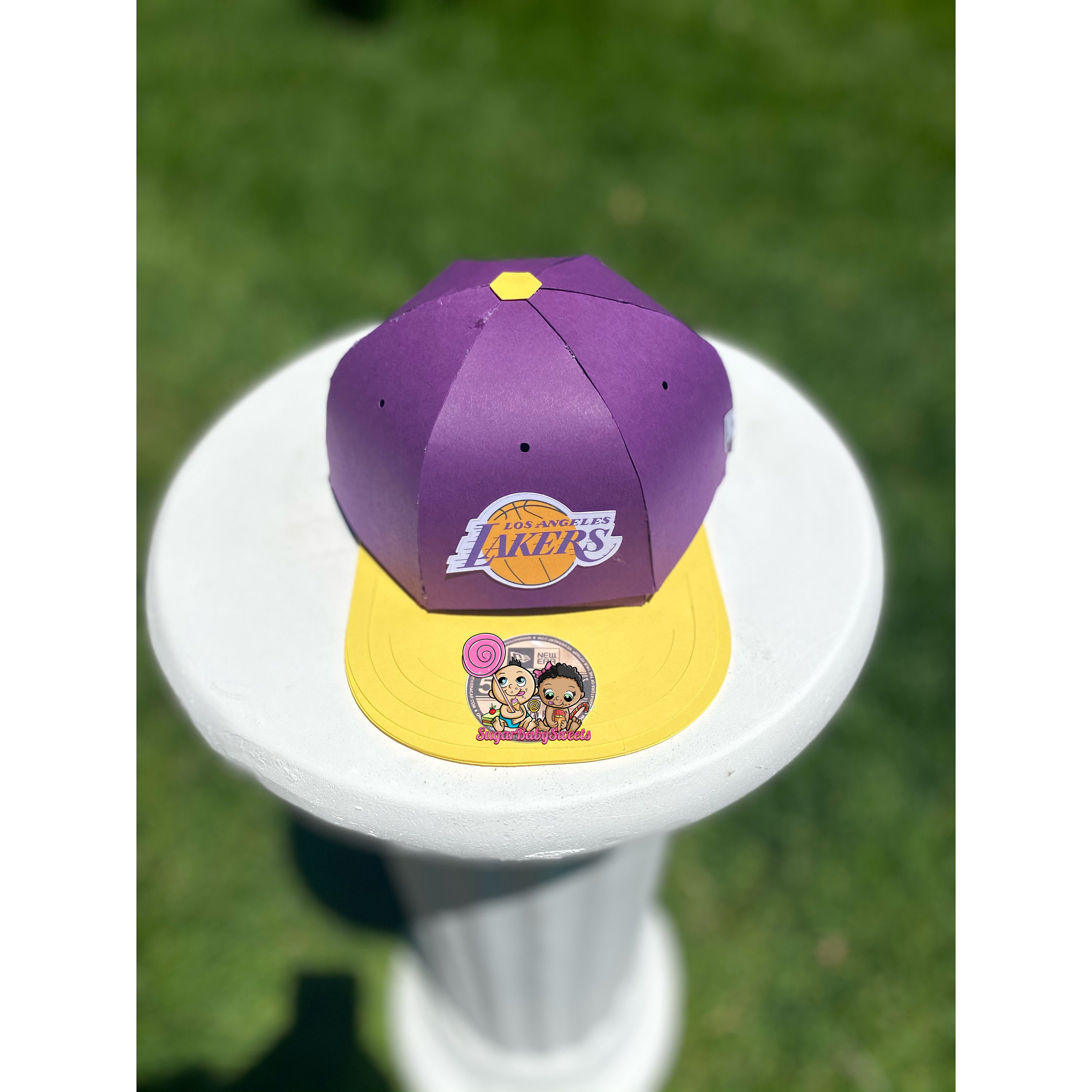 Lakers Hat Box - Etsy