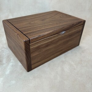 Wooden Box With Lid, Wooden Box With Hinge Lid, Wooden Box, Wood Box With Lid, Wood Box, Box With Lid,